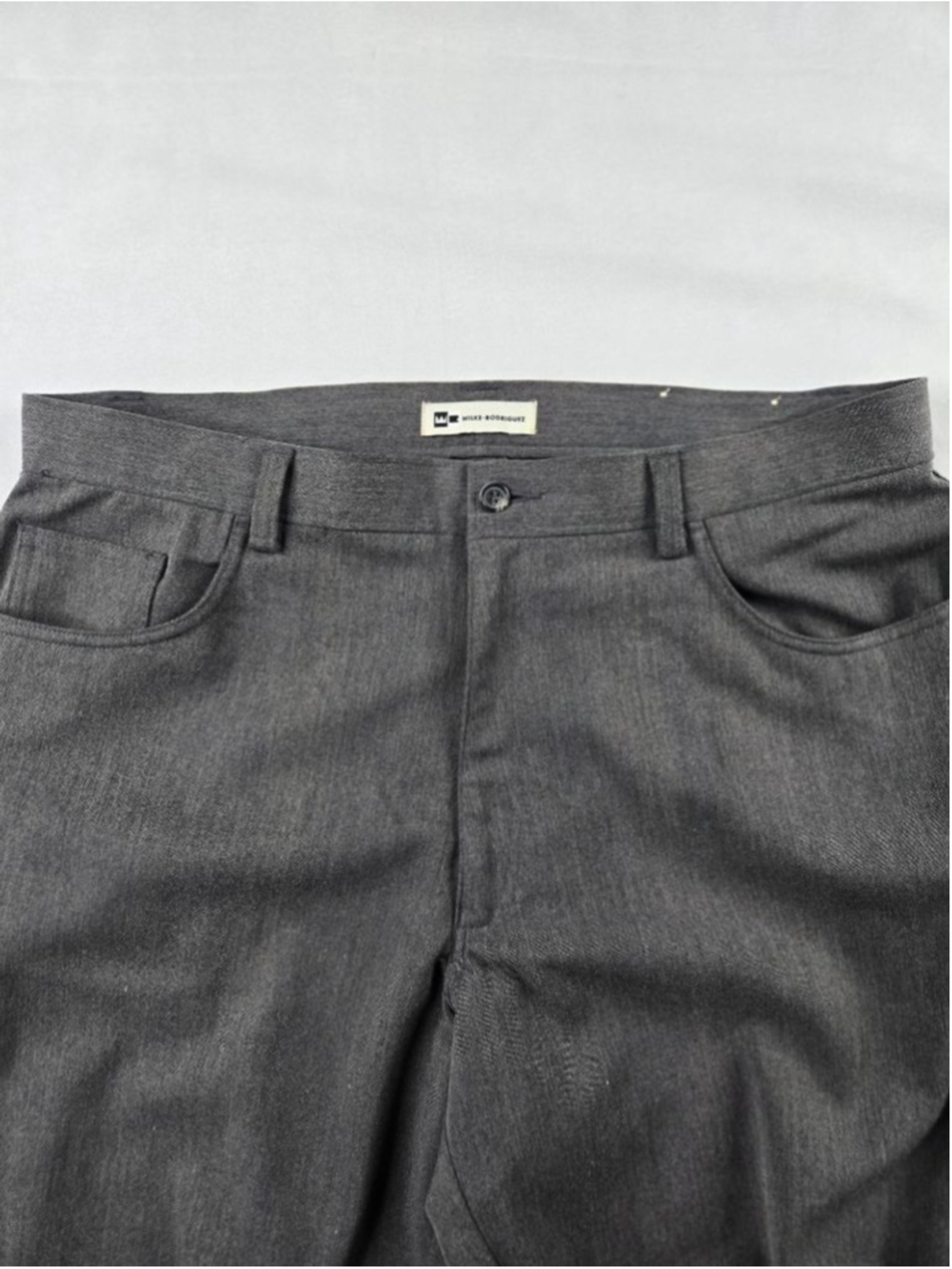 Wilke-Rodriguez | Mens Dress Pants | Grey | Size 35